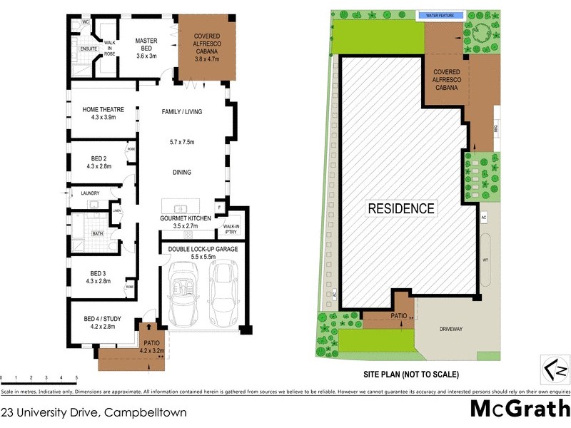 Lot 1105 University Drive, Campbelltown NSW 2560 Floorplan