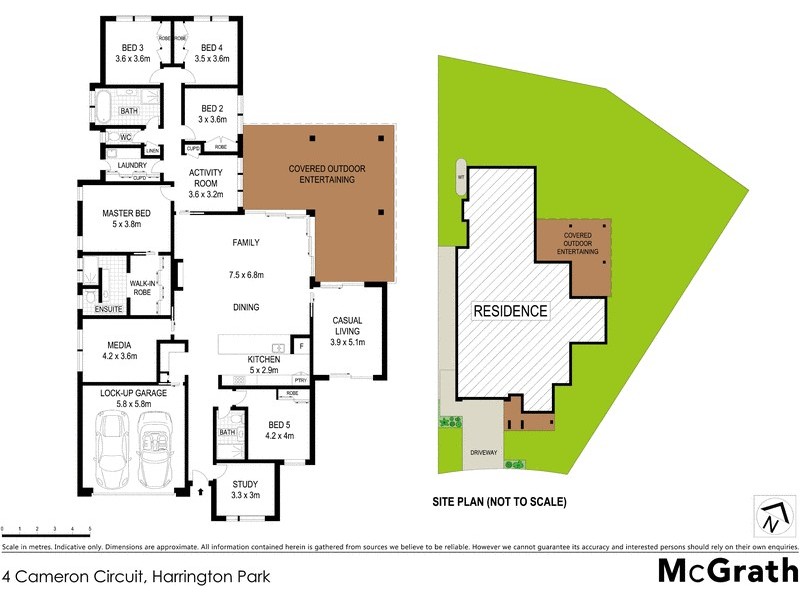 4 Cameron Circuit, Harrington Park NSW 2567 Floorplan