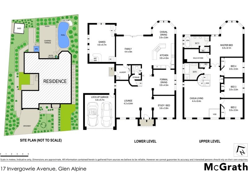 17 Invergowrie Avenue, Glen Alpine NSW 2560 Floorplan