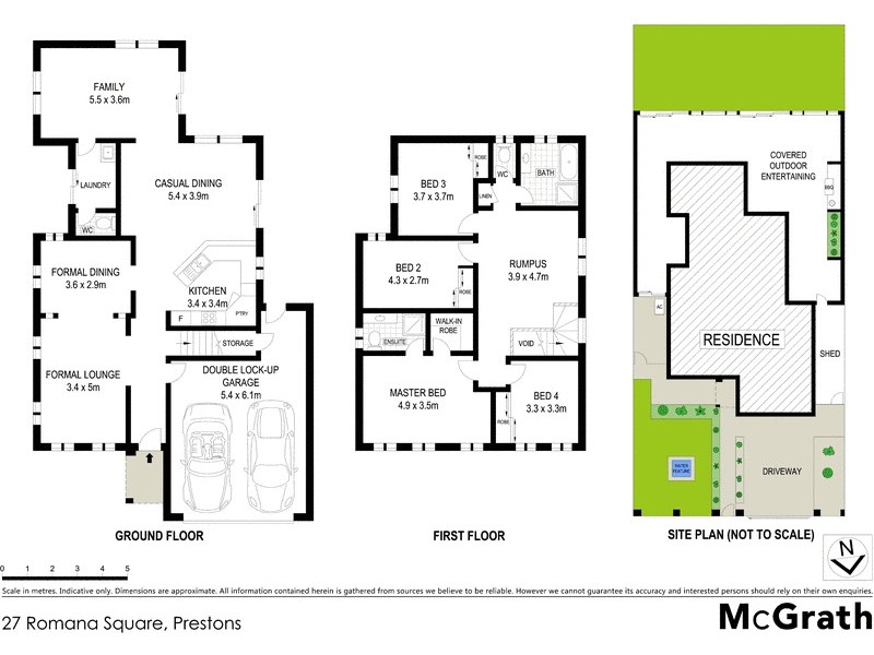 27 Romana Square, Prestons NSW 2170 Floorplan