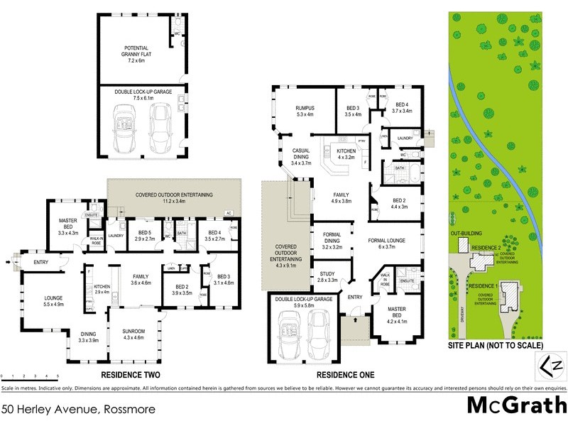 50 Herley Avenue, Rossmore NSW 2557 Floorplan