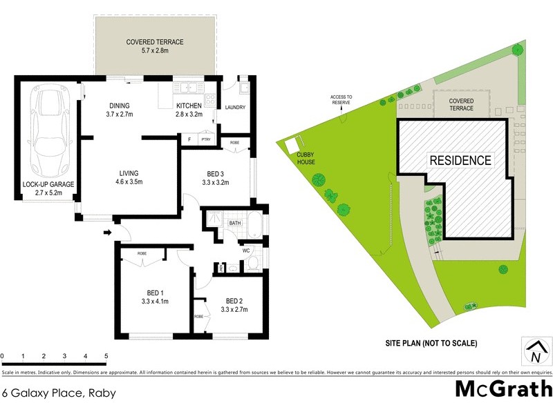 6 Galaxy Place, Raby NSW 2566 Floorplan