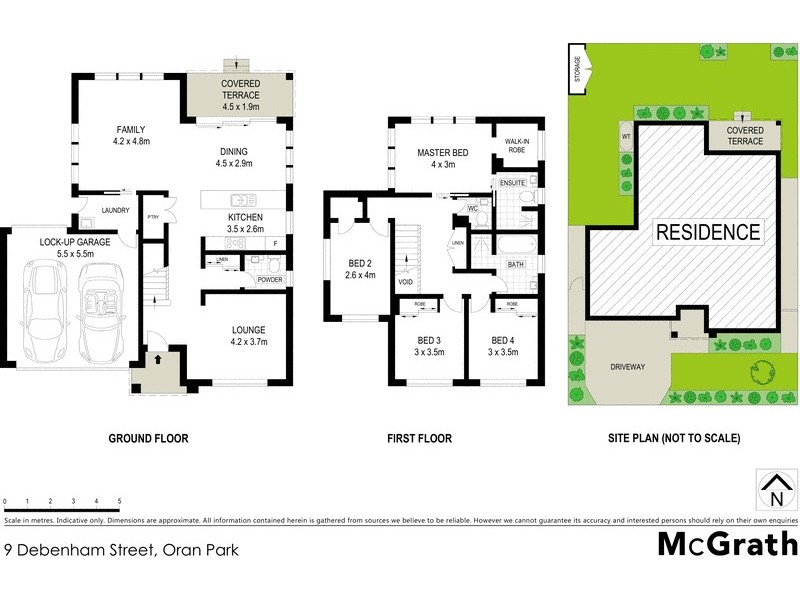 9 Debenham Street, Oran Park NSW 2570 Floorplan