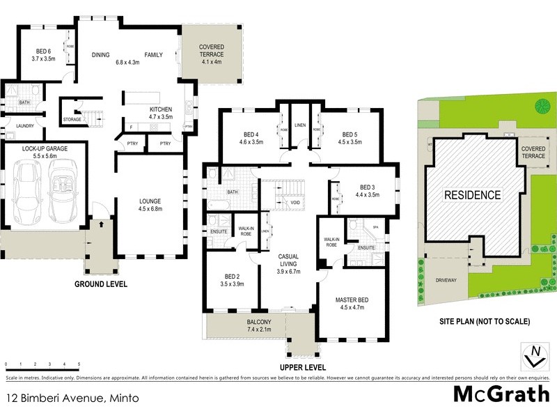 12 Bimberi Avenue, Minto NSW 2566 Floorplan