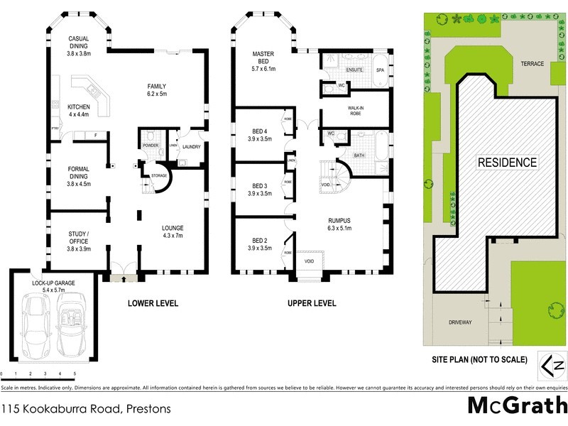 115 Kookaburra Road, Prestons NSW 2170 Floorplan