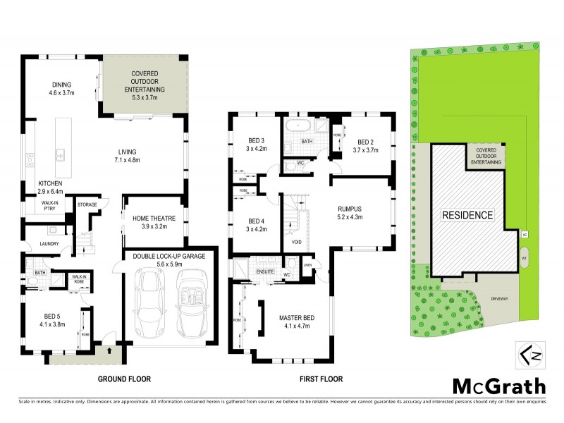 8 Douglas Place, Harrington Park NSW 2567 Floorplan