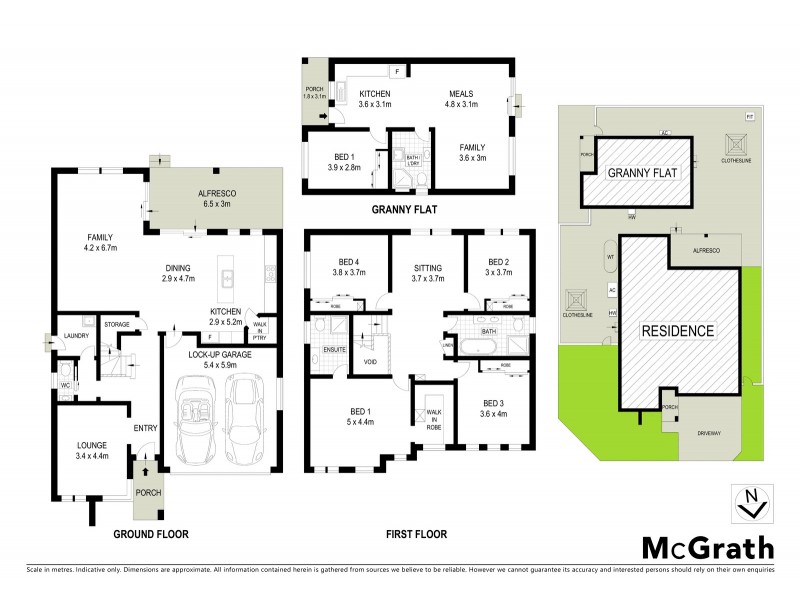 Lot 3481 (52) McGovern Street, Spring Farm NSW 2570 Floorplan