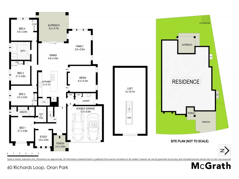 60 Richards Loop, Oran Park NSW 2570 Floorplan