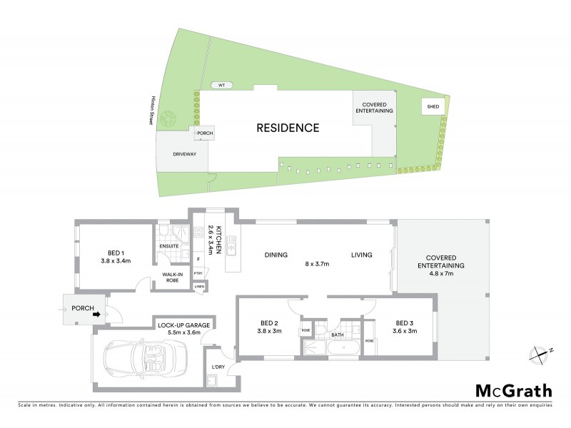 5 Hinton Street, Spring Farm NSW 2570 Floorplan