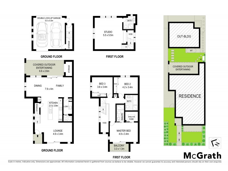 108 Liz Kernohan Drive, Elderslie NSW 2570 Floorplan