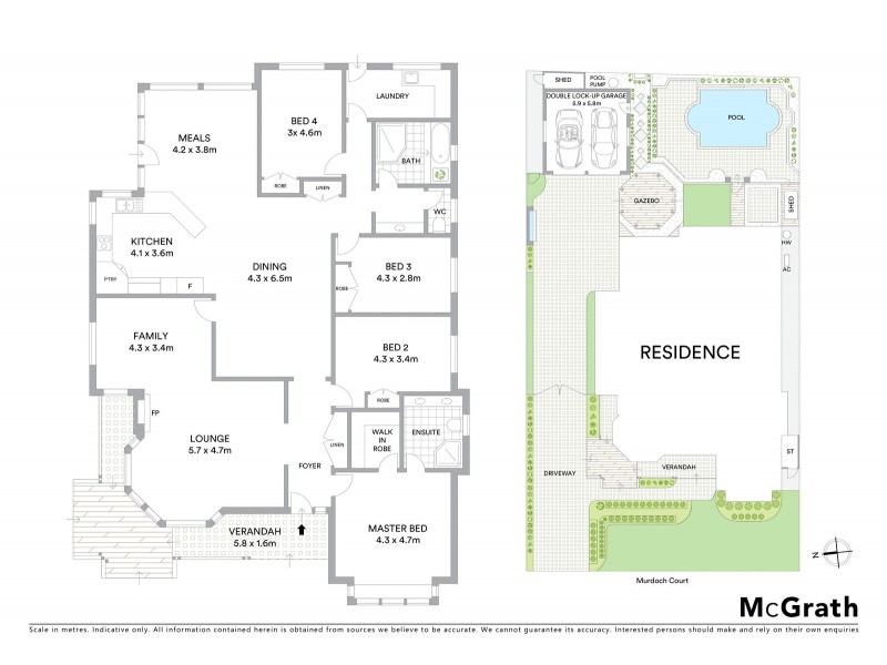 6 Murdoch Court, Harrington Park NSW 2567 Floorplan
