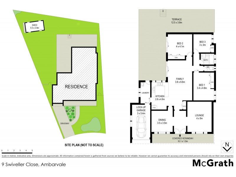 9 Swiveller Close, Ambarvale NSW 2560 Floorplan