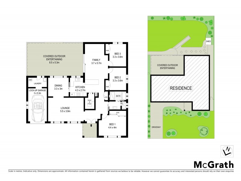 3 Trotwood Avenue, Ambarvale NSW 2560 Floorplan