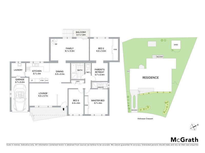 15 Ardrossan Crescent, St Andrews NSW 2566 Floorplan