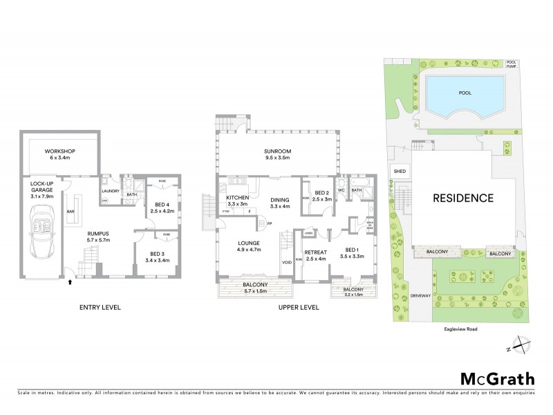 231 Eagleview Road, Minto NSW 2566 Floorplan