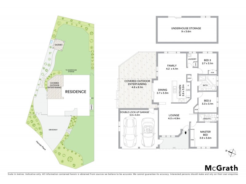 2 Hannah Place, Mount Annan NSW 2567 Floorplan