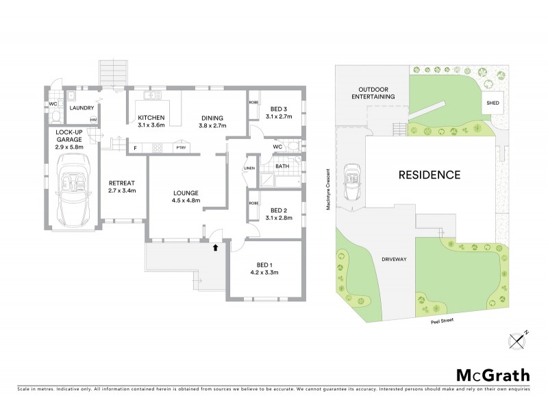 1 Peel Street, Ruse NSW 2560 Floorplan