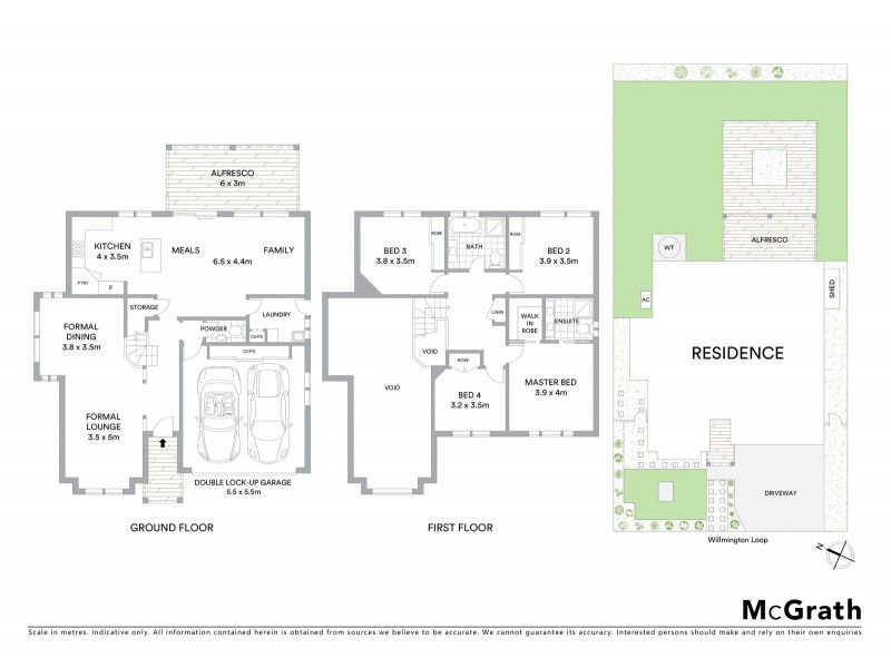 10 Willmington Loop, Oran Park NSW 2570 Floorplan