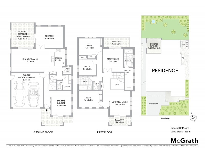 11 Arkell Way, Cobbitty NSW 2570 Floorplan