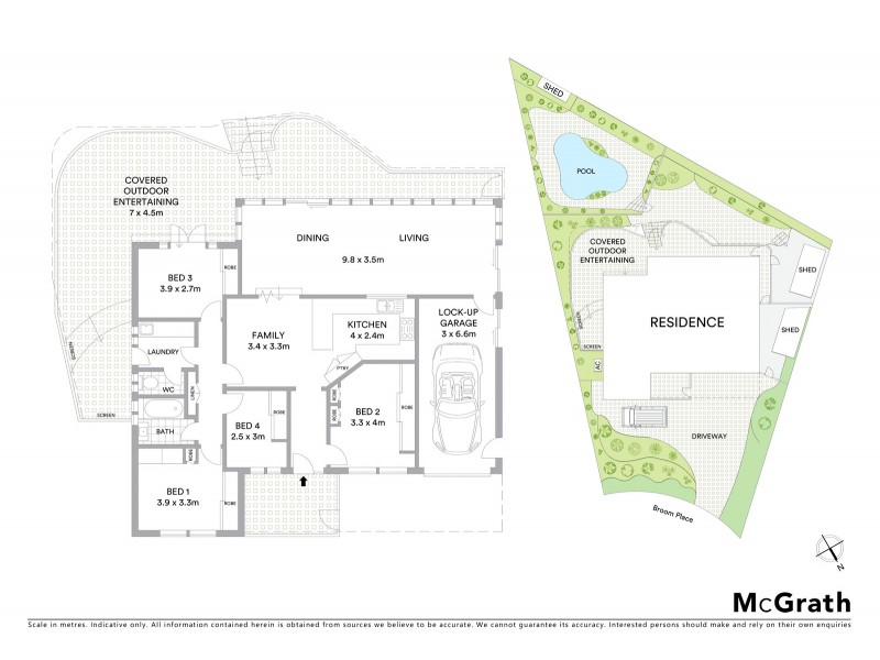 13 Broom Place, St Andrews NSW 2566 Floorplan