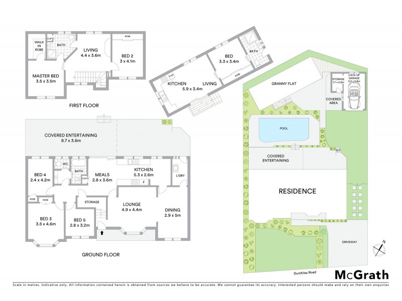 11 Dumfries Road, St Andrews NSW 2566 Floorplan