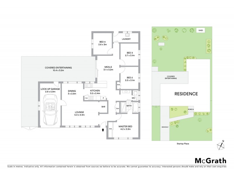 1 Startop Place, Ambarvale NSW 2560 Floorplan