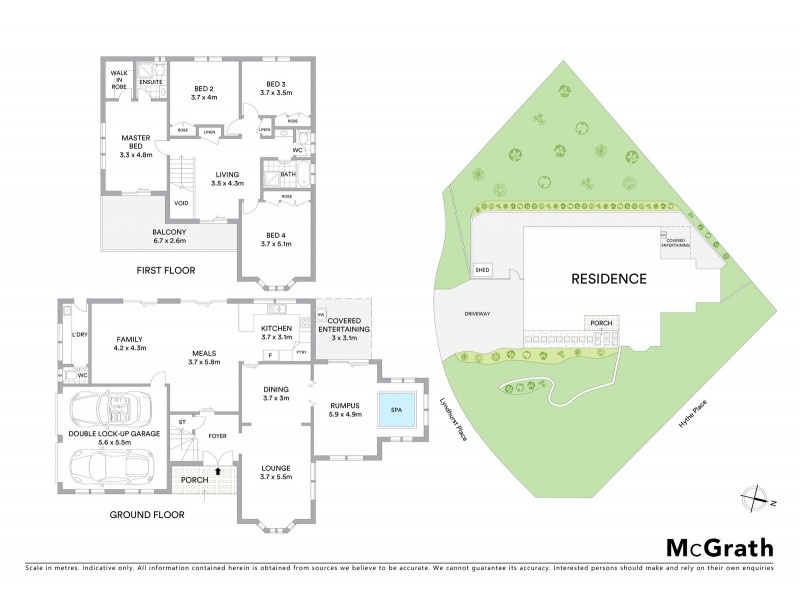 1 Hythe Place, Glen Alpine NSW 2560 Floorplan