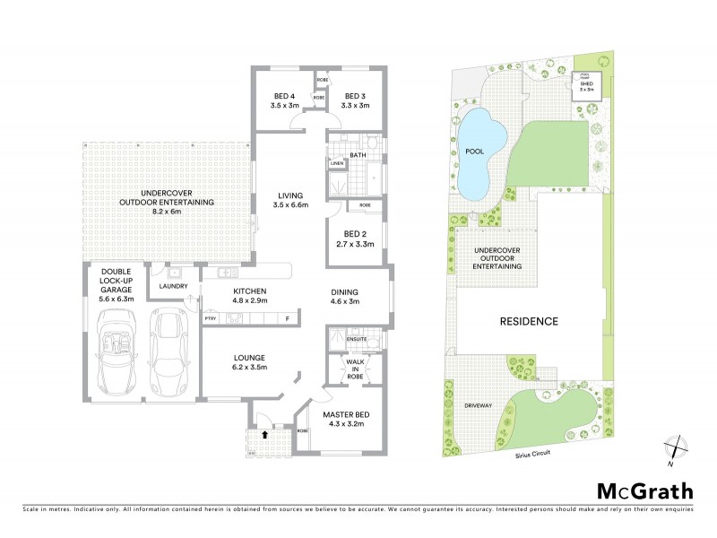 74 Sirius Circuit, Narellan NSW 2567 Floorplan