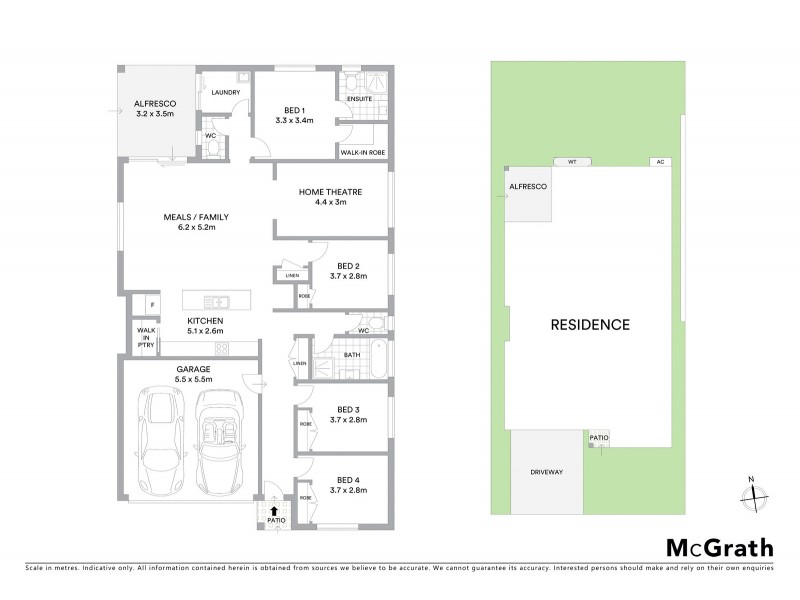 38 Arena Street, Spring Farm NSW 2570 Floorplan