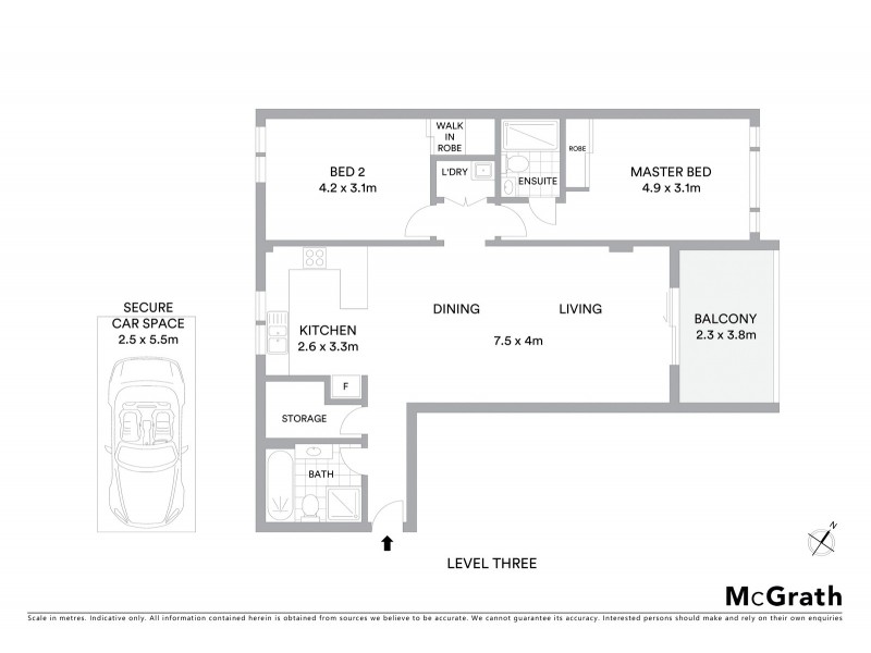 29/3 Warby Street, Campbelltown NSW 2560 Floorplan