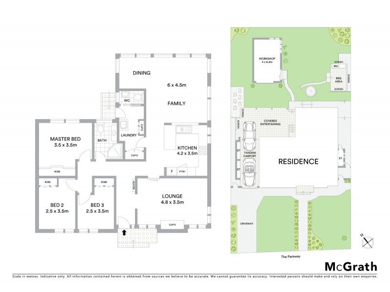 234 The Parkway, Bradbury NSW 2560 Floorplan