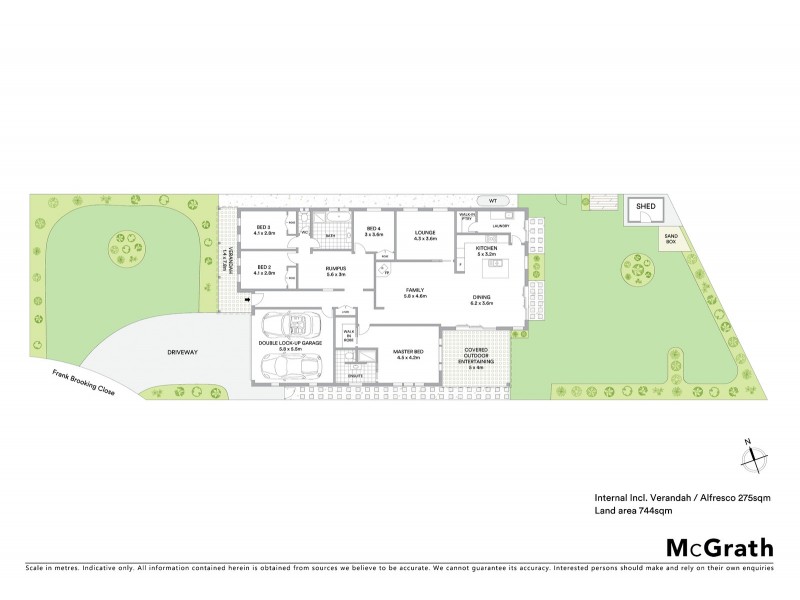 10 Frank Brooking Close, Camden South NSW 2570 Floorplan