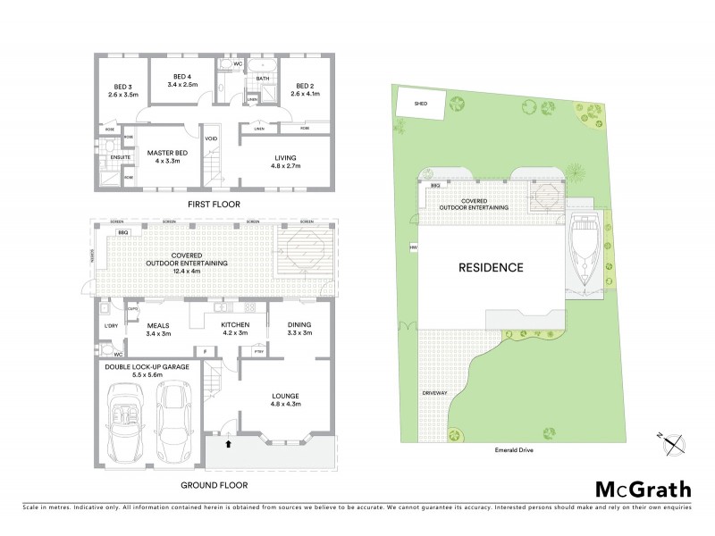112 Emerald Drive, Eagle Vale NSW 2558 Floorplan