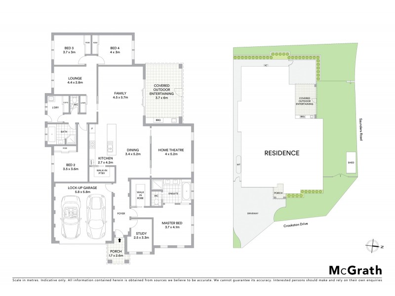 46 Crookston Drive, Camden South NSW 2570 Floorplan