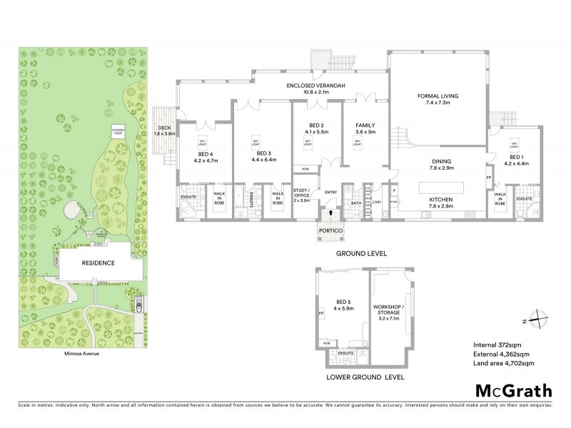 8 Mimosa Avenue, Wentworth Falls NSW 2782 Floorplan