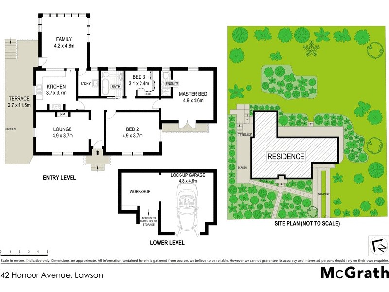 42 Honour Avenue, Lawson NSW 2783 Floorplan