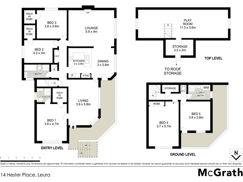 14 Hester Place, Leura NSW 2780 Floorplan