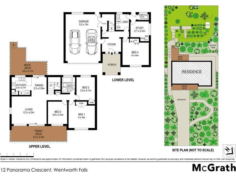 12 Panorama Crescent, Wentworth Falls NSW 2782 Floorplan
