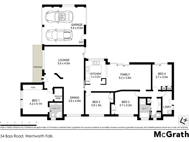 54 Bass Road, Wentworth Falls NSW 2782 Floorplan