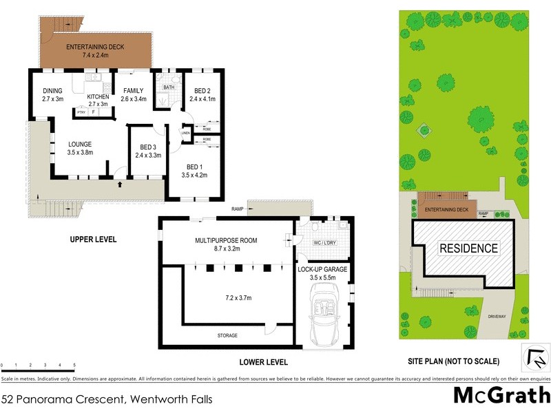52 Panorama Crescent, Wentworth Falls NSW 2782 Floorplan
