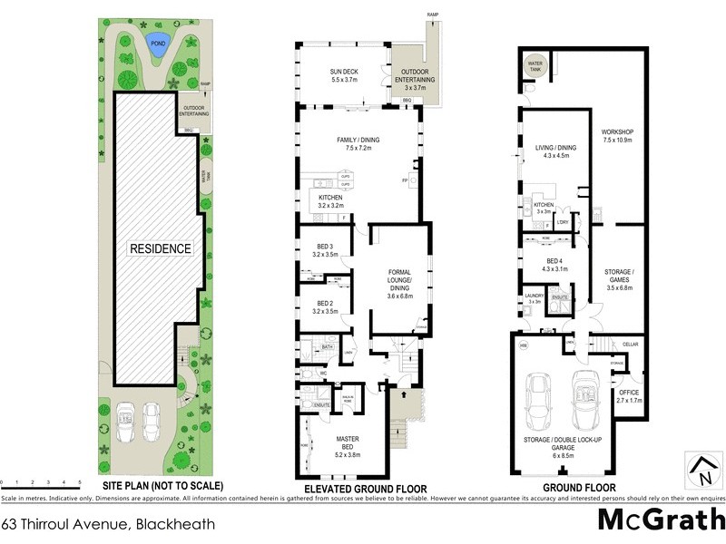 63 Thirroul Avenue, Blackheath NSW 2785 Floorplan