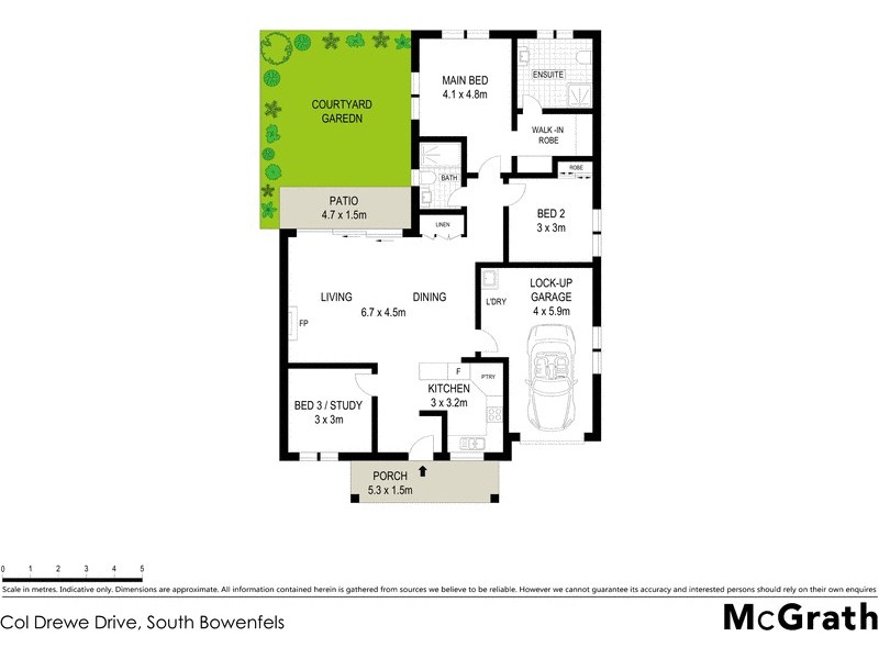9 Col Drewe Drive, South Bowenfels NSW 2790 Floorplan