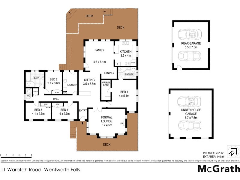 11 Waratah Road, Wentworth Falls NSW 2782 Floorplan