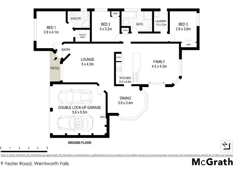 9 Yester Road, Wentworth Falls NSW 2782 Floorplan