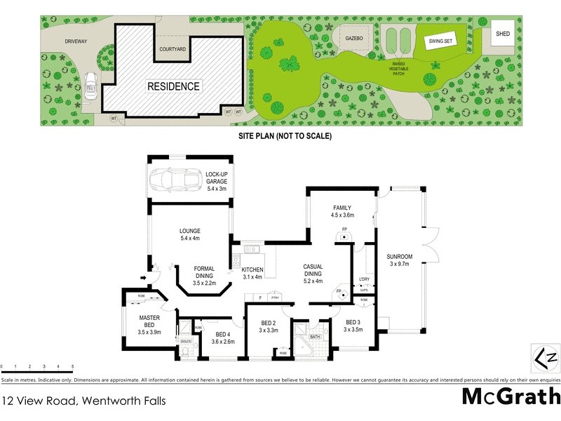 12 View Road, Wentworth Falls NSW 2782 Floorplan