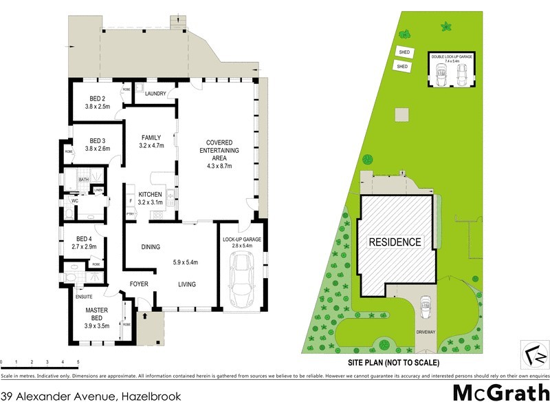 39 Alexander Avenue, Hazelbrook NSW 2779 Floorplan
