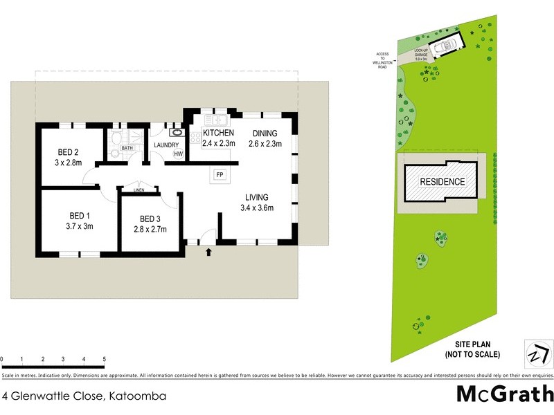 4 Glenwattle Close, Katoomba NSW 2780 Floorplan