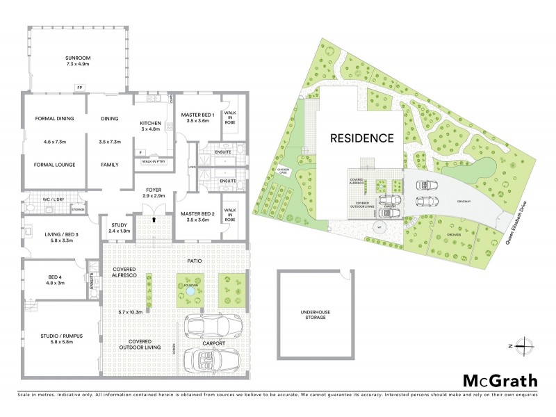 2 Queen Elizabeth Drive, Wentworth Falls NSW 2782 Floorplan