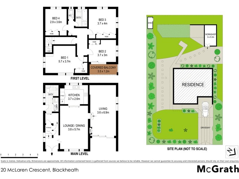 20 McLaren Crescent, Blackheath NSW 2785 Floorplan