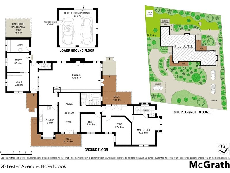 20 Lester Avenue, Hazelbrook NSW 2779 Floorplan